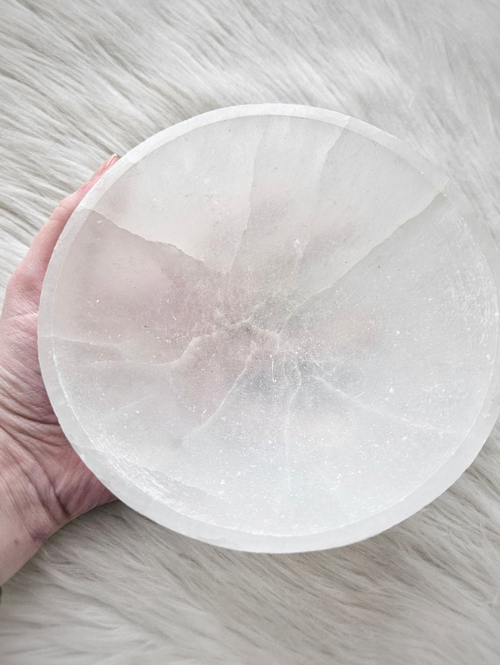 XL Selenite Bowl